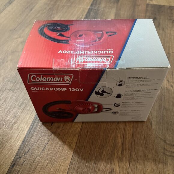 Coleman Quickpump 120V Pump Inflate / Bomba For Airbeds / New - Picture 10 of 11